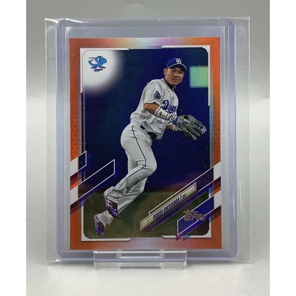 2021 Topps NPB YOHEI OHSHIMA #172 Orange Foil /25 Chunichi Dragons